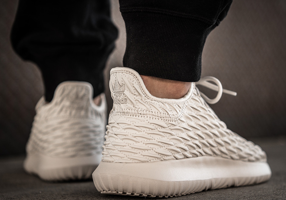 Adidas Tubular Instinct Oatmeal Quilted 2