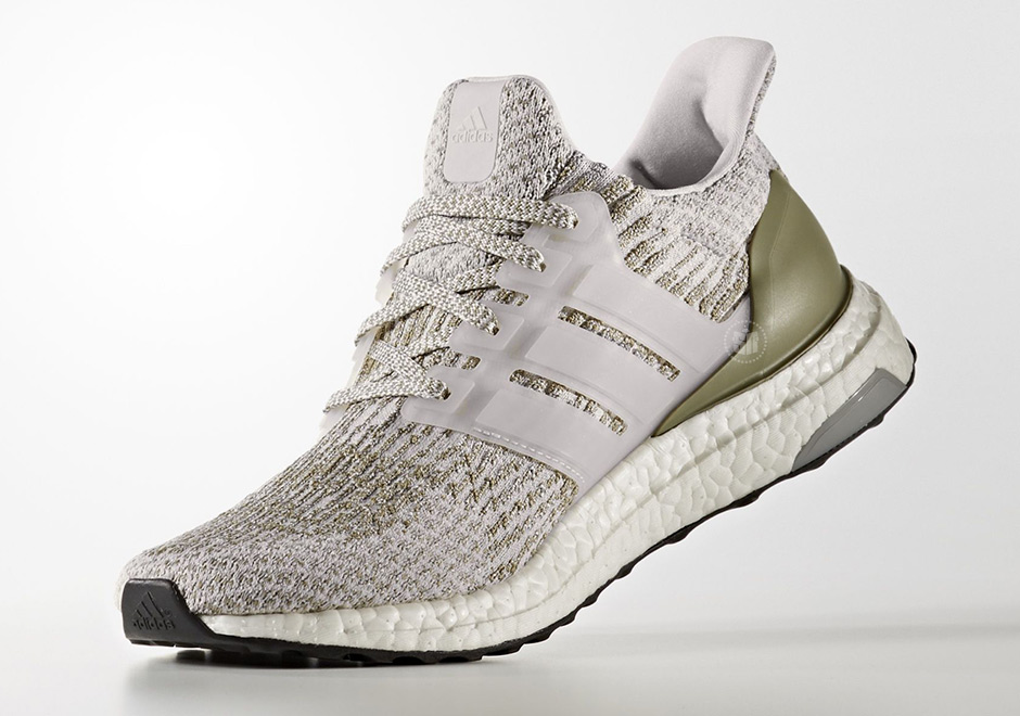 Adidas Ultra Boost 3 0 Pearl Grey Trace Cargo 1