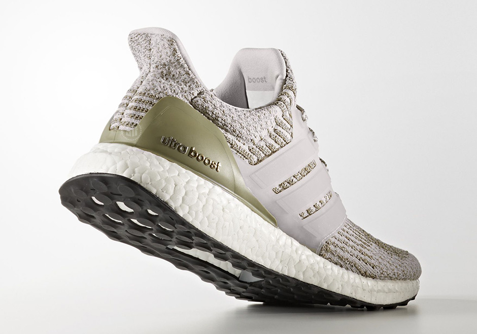 Adidas Ultra Boost 3 0 Pearl Grey Trace Cargo 3