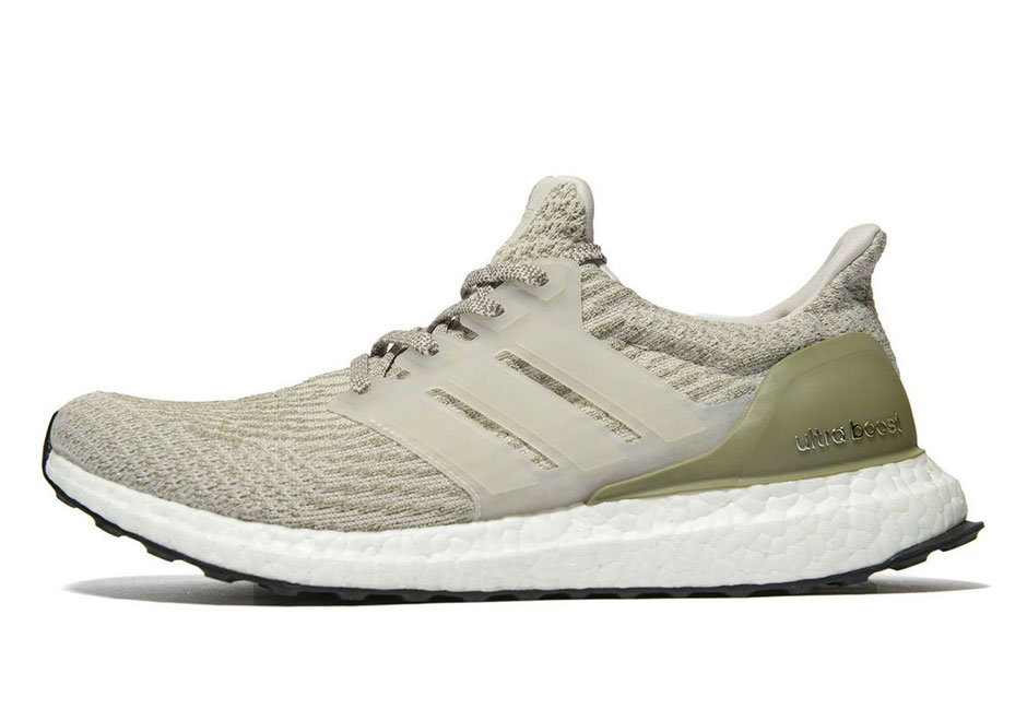 You Haven't Seen Olive Green Used On The adidas Ultra Boost 3.0 Like This Before