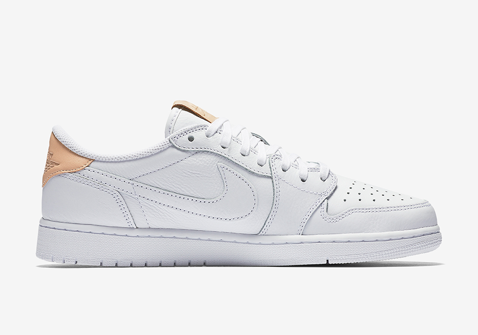 Air Jordan 1 Low Og Premium White Vachetta Tan Release Date 03