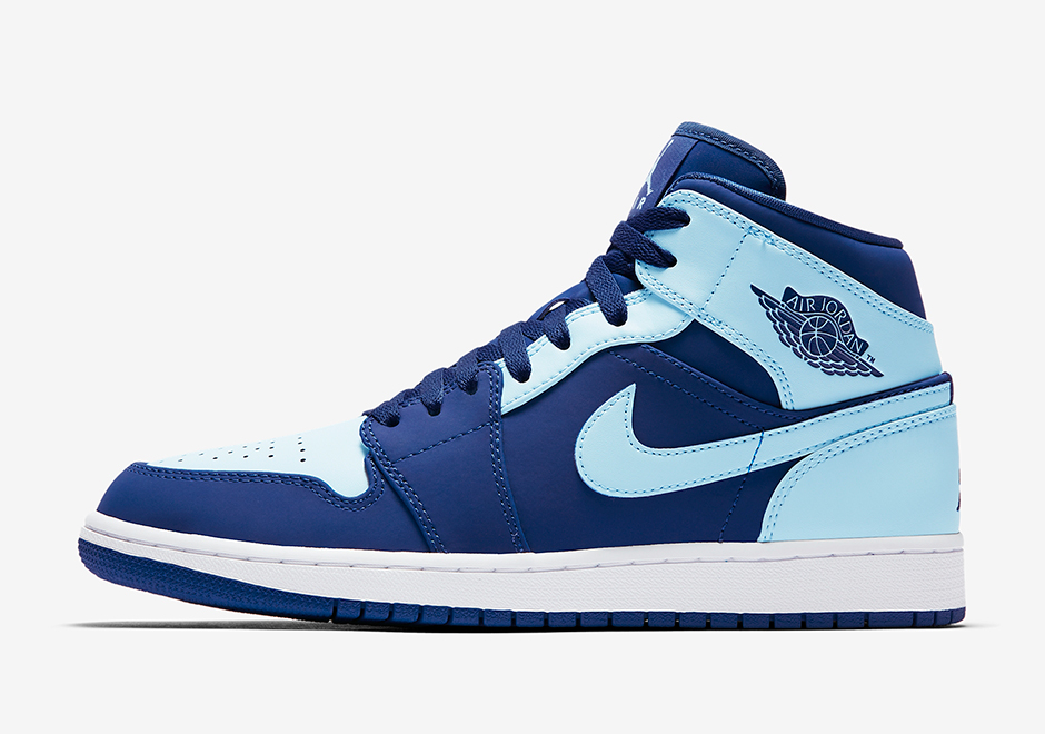 Air Jordan 1 Mid Ice Blue 554724 400 02