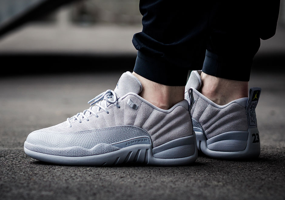 Air Jordan 12 Low Grey Suede Release Date 02