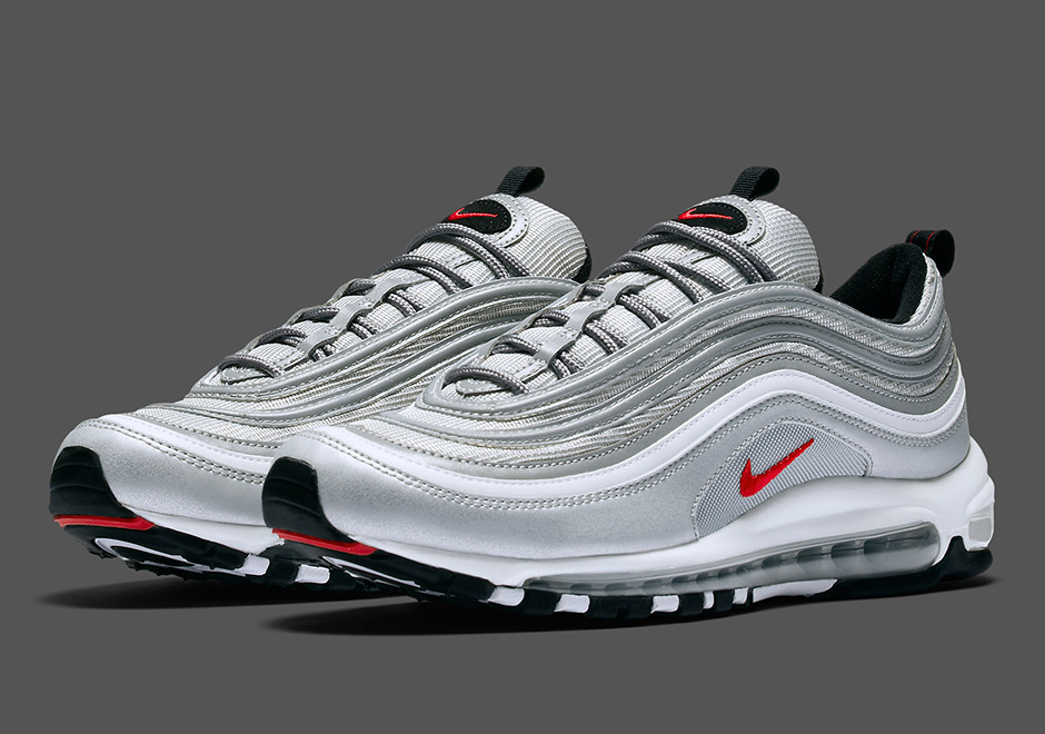 The Nike Air Max 97 "Silver Bullet" Finally Releases In The U.S. April 13th