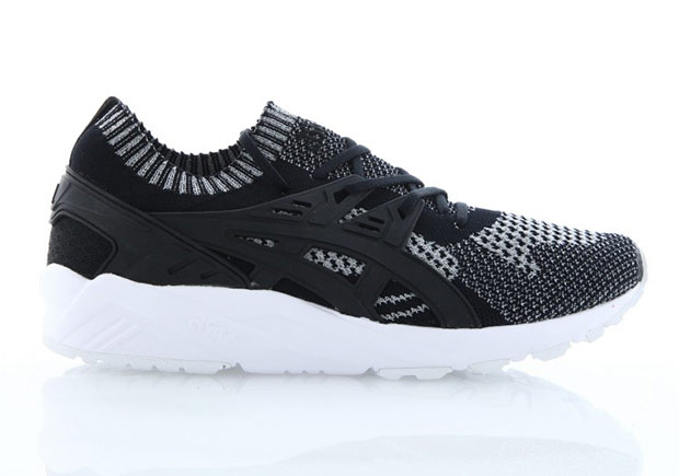 Asics Gel Kayano Trainer Knit Silver Black 1