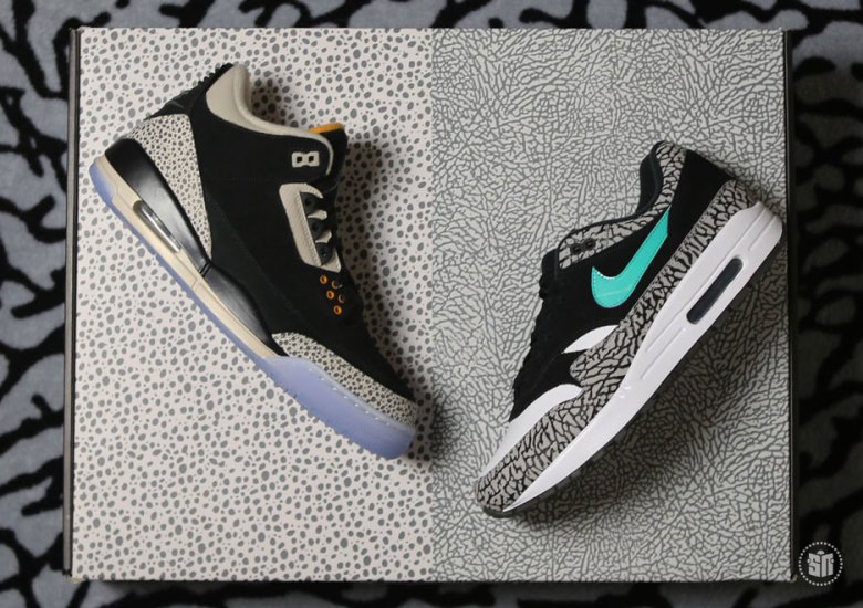 Nike And Jordan Pay Tribute To 2 Of Tinker Hatfield’s Best Creations With The atmos Pack