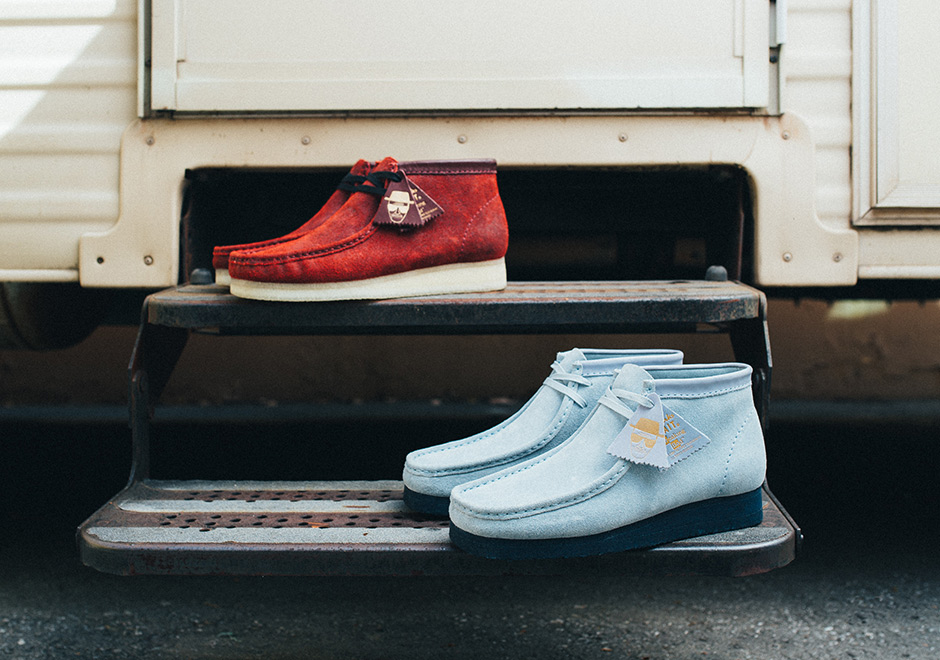 Breaking Bad Bait Clarks Wallabee Blue 3