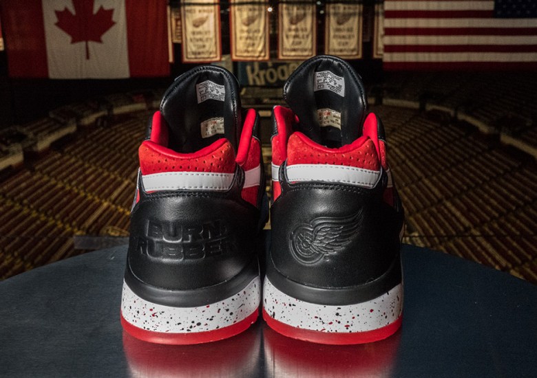 Burn Rubber Celebrates the Detroit Red Wings With Reebok Bolton Collab