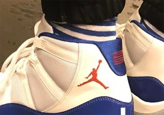 Chris Paul Sports Another Air Jordan 11 PE