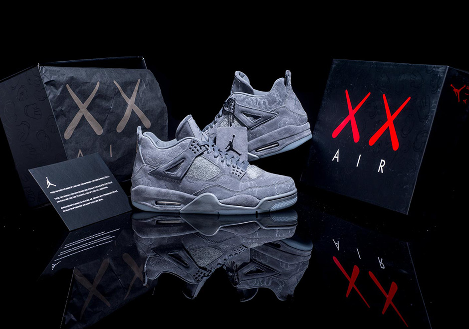 Jordan 4 Kaws Detailed Photos