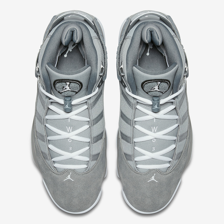 Jordan 6 Rings Cool Grey Suede 2