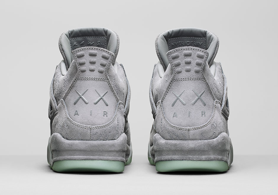 Kaws Air Jordan 4 Official Photos 05