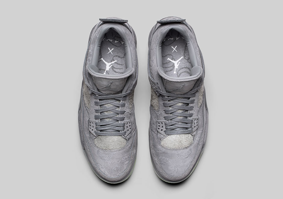 Kaws Air Jordan 4 Official Photos 06