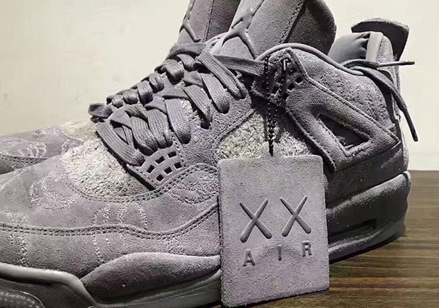 A KAWS x Air Jordan 4 Sample Is Up For Sale