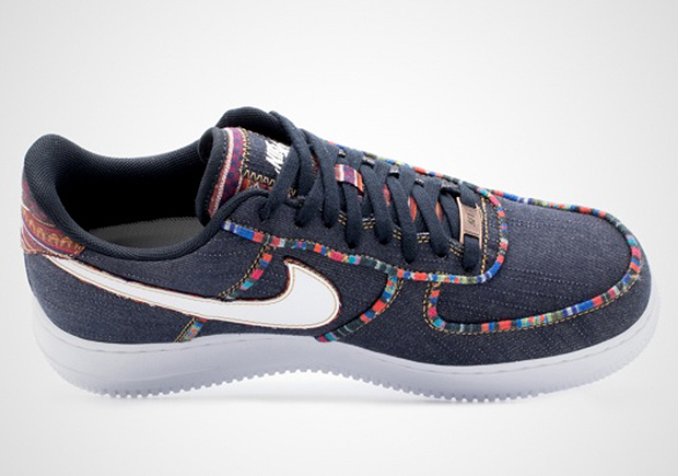 Nike 823511 402 Air Force 1 Denim Printed Piping 4