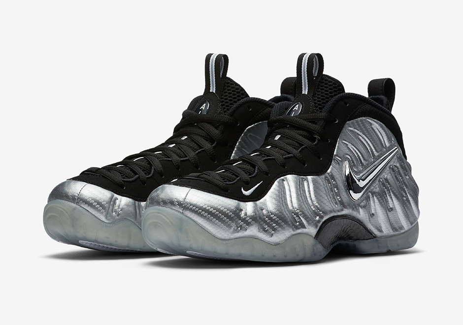 Nike Air Foamposite Pro Silver Surfer Official 1