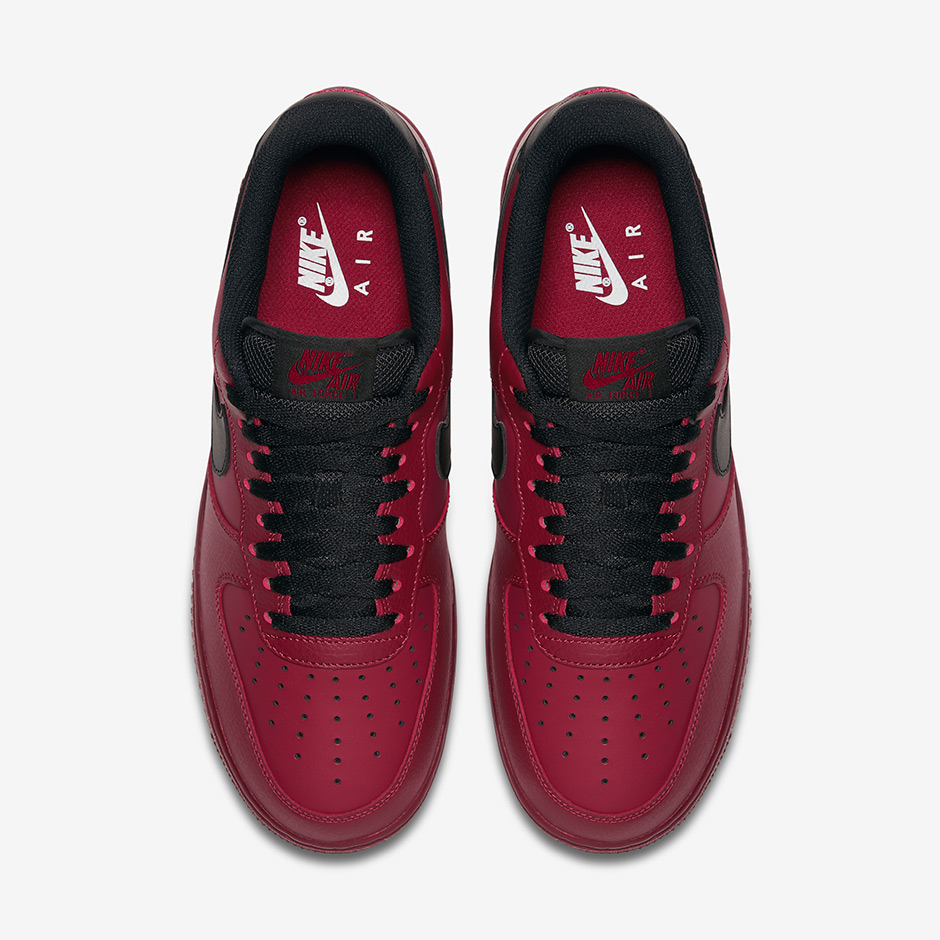 Nike Air Force 1 Low Team Red Black 3