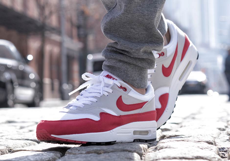 The Nike Air Max 1 OG "Sport Red" Is Now Available In GS Sizes