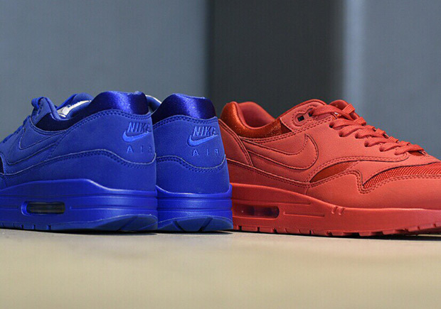 Nike Air Max 1 Premium Red Blue 2