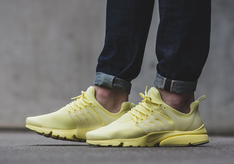 Nike Air Presto Breeze Lemon Yellow 1