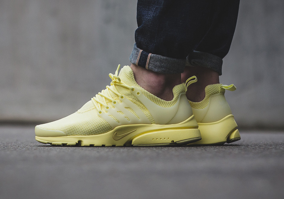 Nike Air Presto Breeze Lemon Yellow 2