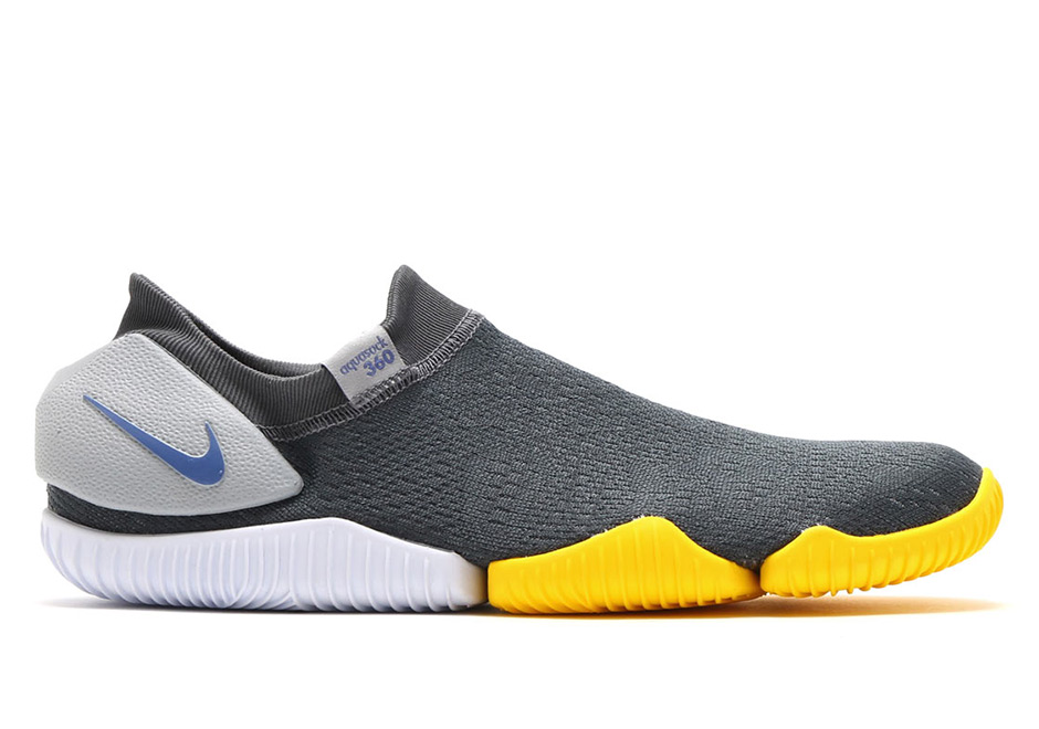 Nike Aqua Sock 360 Dark Grey Tour Yellow 885105 002 1