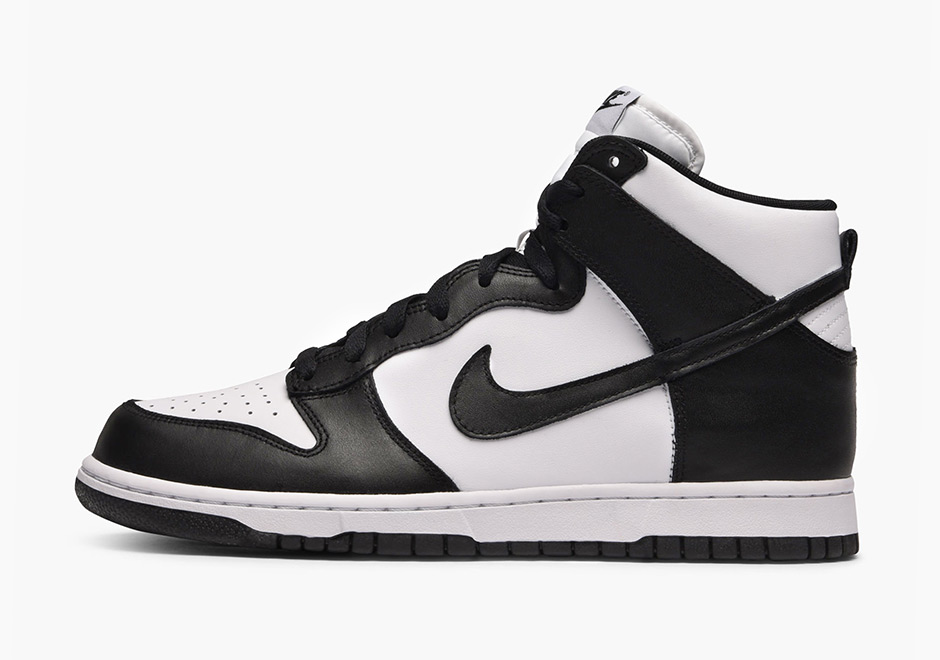 Nike Dunk High Black White 2