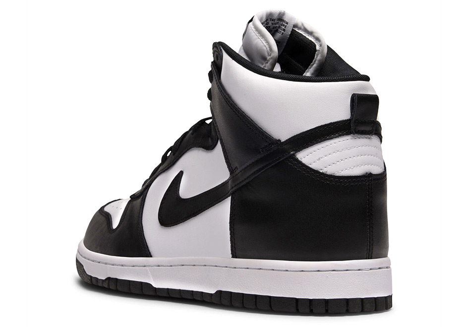 Nike Dunk High Black White 3