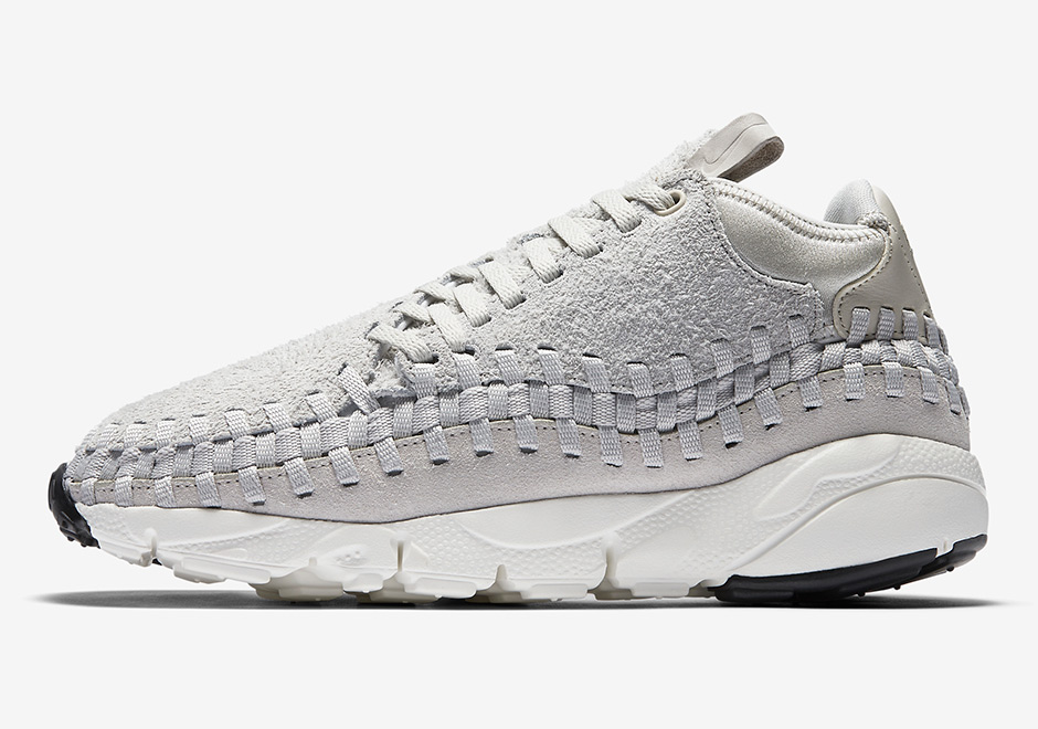 Nike Footscape Woven Chukka Light Bone Suede 2