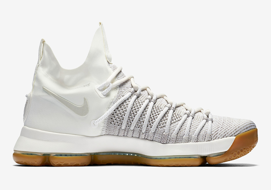 Nike Kd 9 Elite Pale Grey Ivory 3