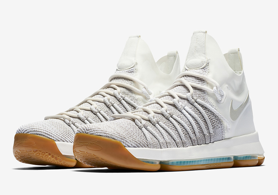 Nike Kd 9 Elite Pale Grey Ivory 5