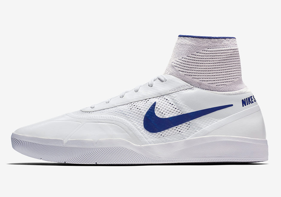 Nike Sb Eric Koston Hyperfeel White Deep Royal Blue Dodgers 2