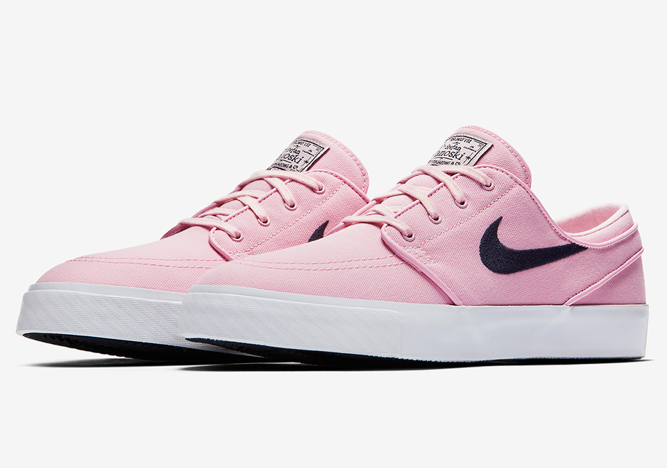 Nike Sb Janoski Prism Pink Canvas 1