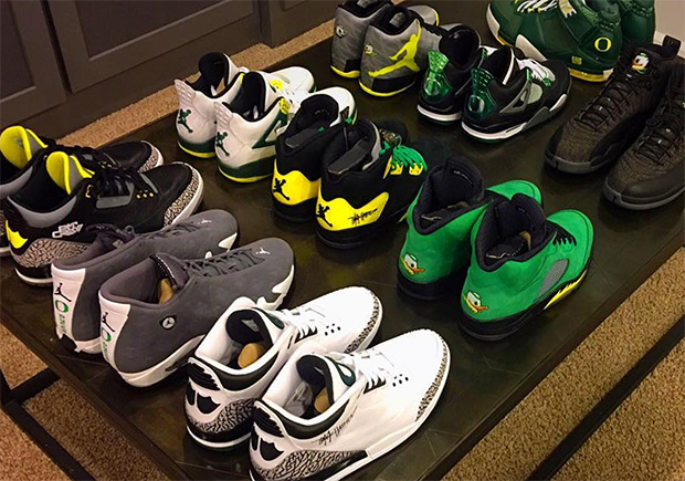 Is This The Best Collection Of Jordan And Nike "Oregon Ducks" PEs?