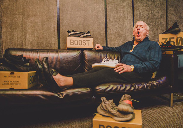 Did Kanye West Give A Bunch Of Yeezys To Ric Flair?