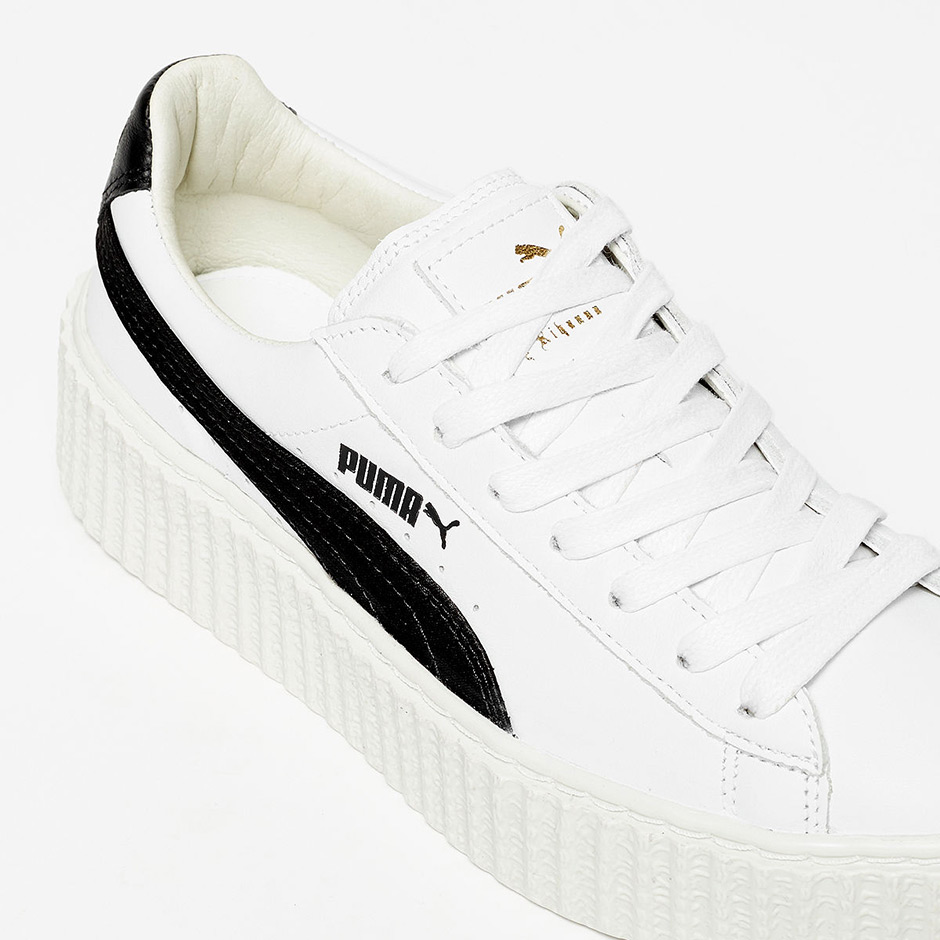 Rihanna Creeper White Black 4