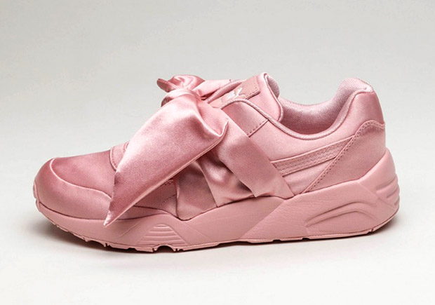 Rihanna Puma Bow Sneaker Pink 1