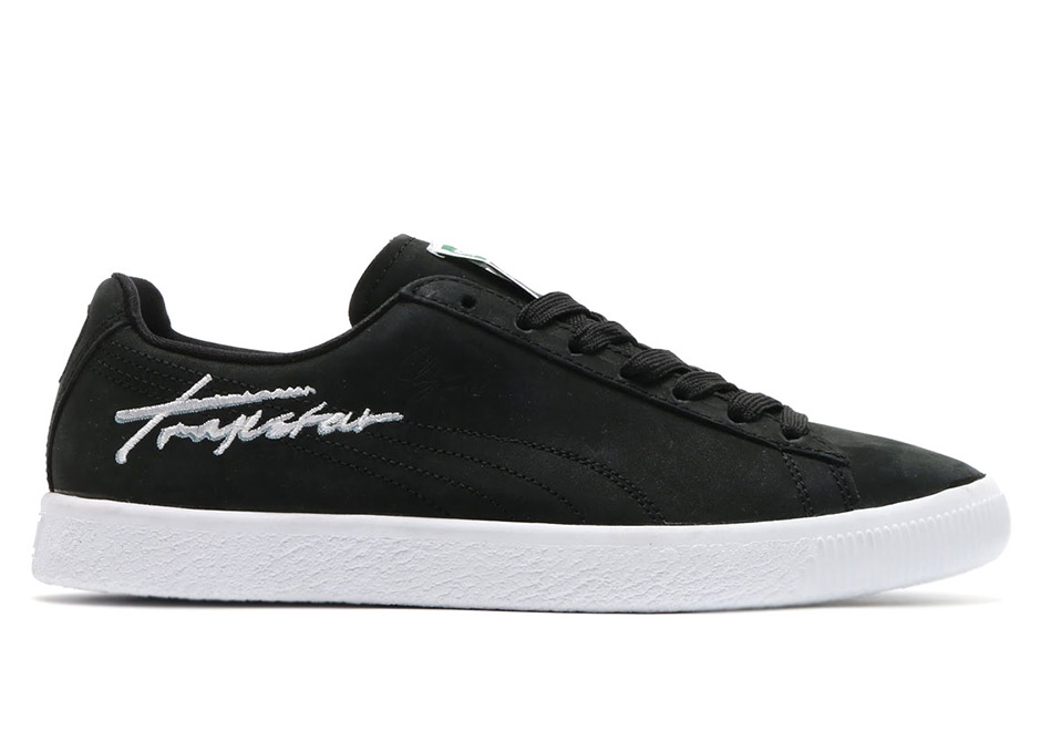 Trapstar Puma Clyde Black 2