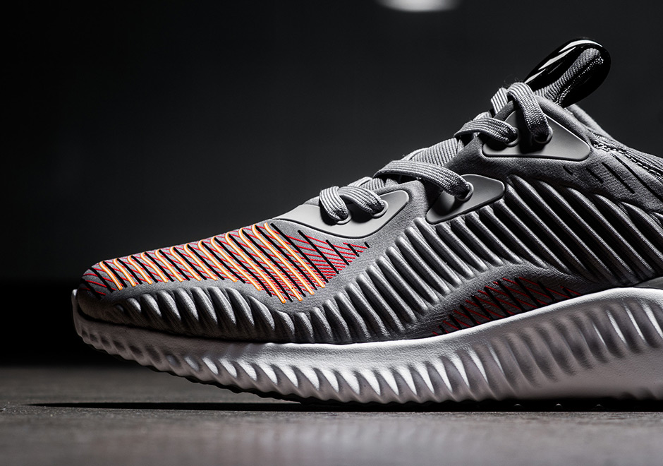 Adidas Alphabounce Hpc Grey Orange 3