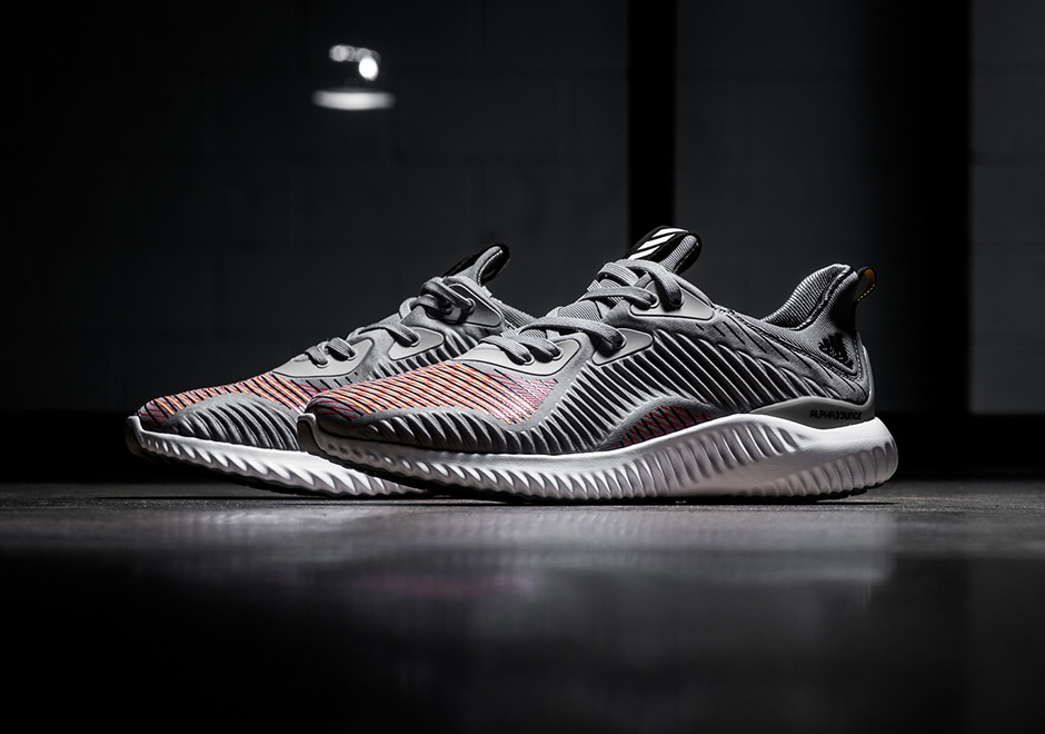 Adidas Alphabounce Hpc Grey Orange 5