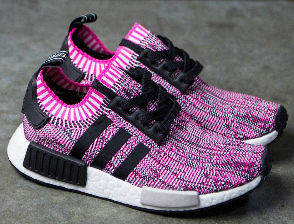 Adidas Nmd R1 Primeknit Shock Pink Bb2363 4