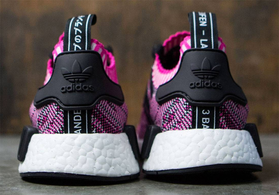 Adidas Nmd R1 Primeknit Shock Pink Bb2363