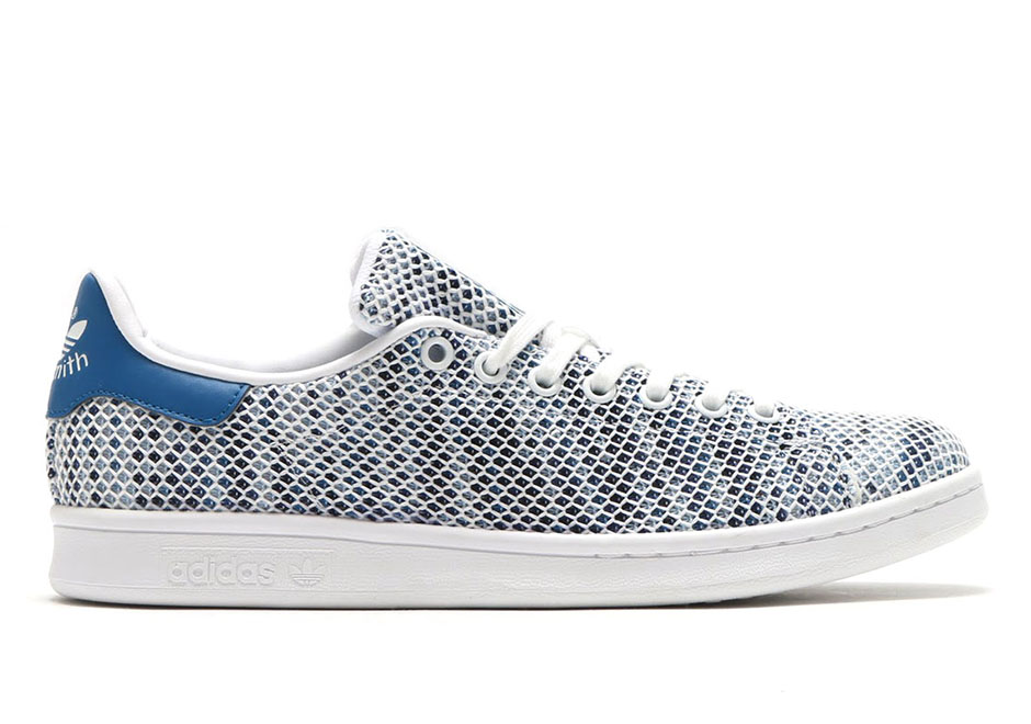 Adidas Stan Smith Mesh White Core Blue S82251 2