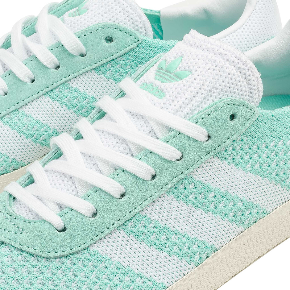 Adidas W Gazelle Primeknit Mint Bb5210 4