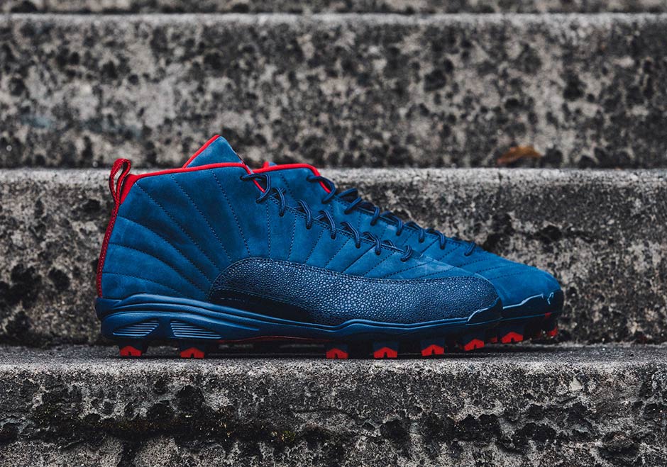 Air Jordan 12 Mlb Cleats Opening Day 2017 05