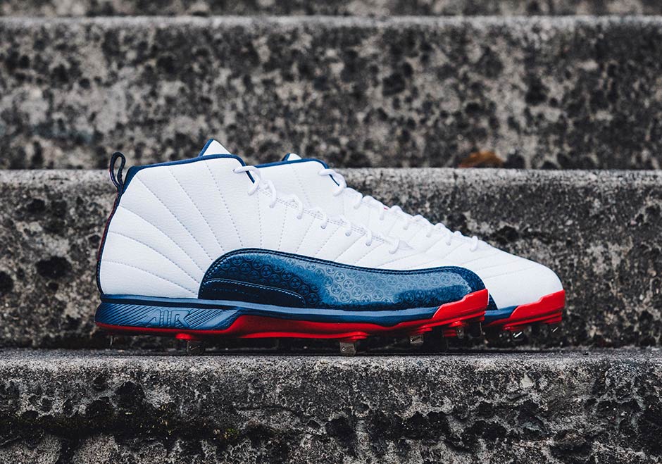 Air Jordan 12 Mlb Cleats Opening Day 2017 06