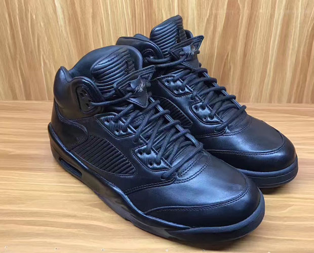 Air Jordan 5 Premium Triple Black First Look 03