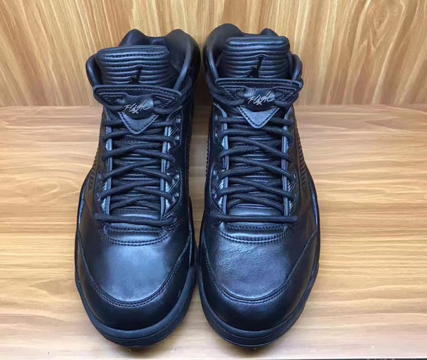 Air Jordan 5 Premium Triple Black First Look 04