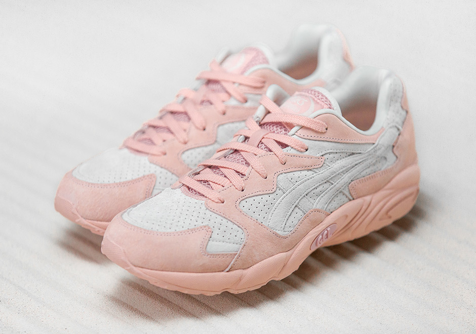 ASICS GEL-Diablo "Superior Birch" Gets Zen With Soft Pink And White Suede