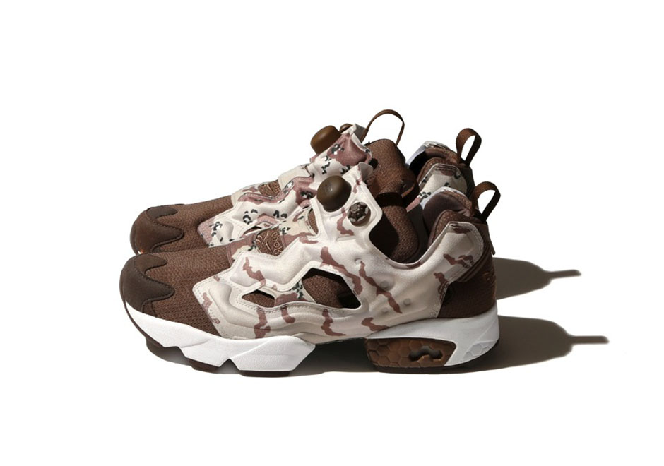 Beams Reebok Instapump Fury Desert Camo 2